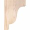 Ekena Millwork Newport Smooth Corbel, Douglas Fir, 5 1/2"W x 10"D x 14"H COR06X10X14NEW00SDF - alternate 2